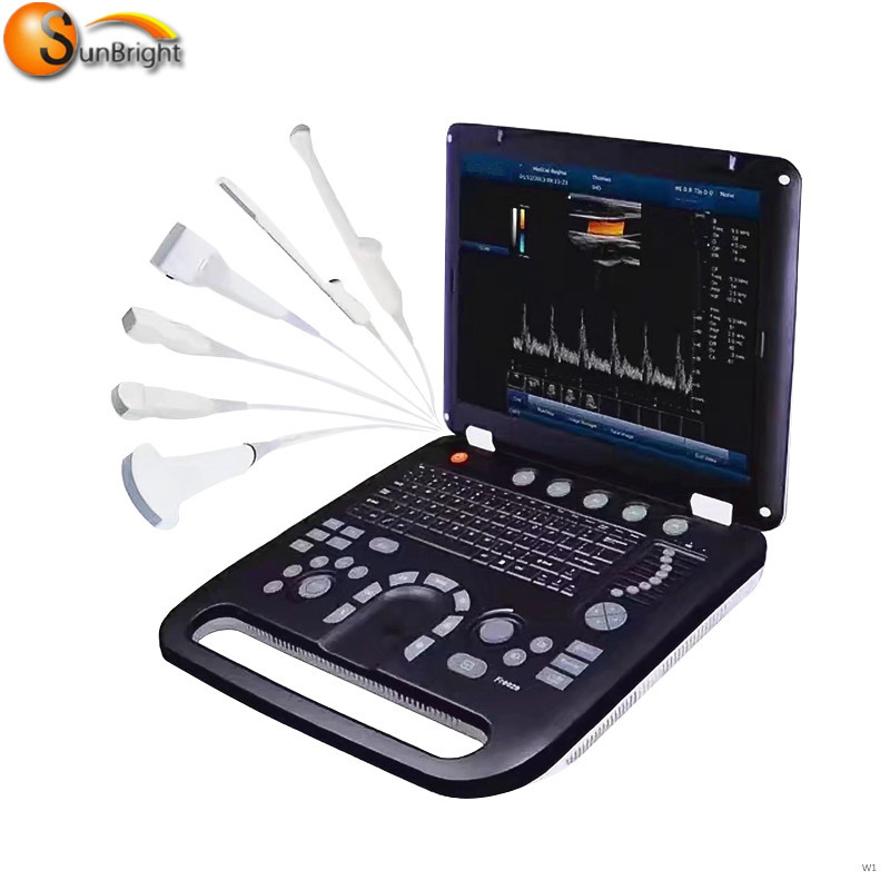 Cardiac CW PW portable echocardiography color Doppler 3D 4D ultrasound machine price