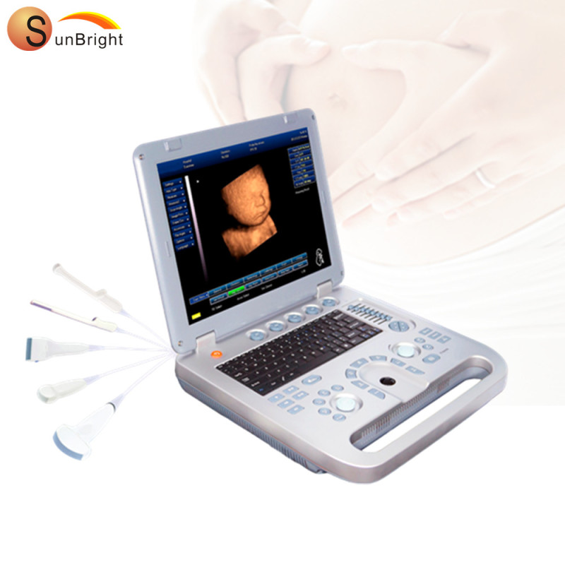 최고의 가격 휴대용 초음파 시스템 노트북 흑백 초음파 스캐너 진단 3D 초음파 기계