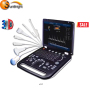 Sonda de ultrasonido vaginal 3D 4D, máquina de ultrasonido doppler de color portátil, precio