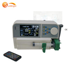 Syringe pump SUN-500 2021 hot sell 4.3 LCD remote control syringe pump & infusion pump
