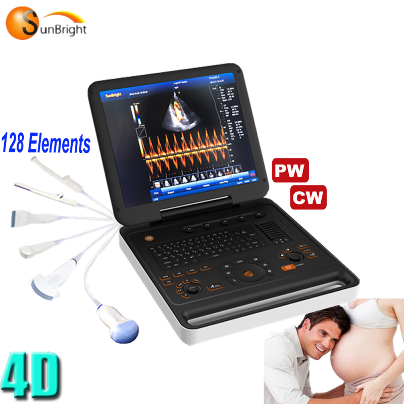 Real time high clear image doppler 4d ultrasound