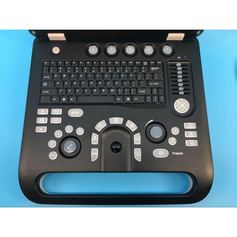 Portable Black and White cardiology ultrasound scanner transducer