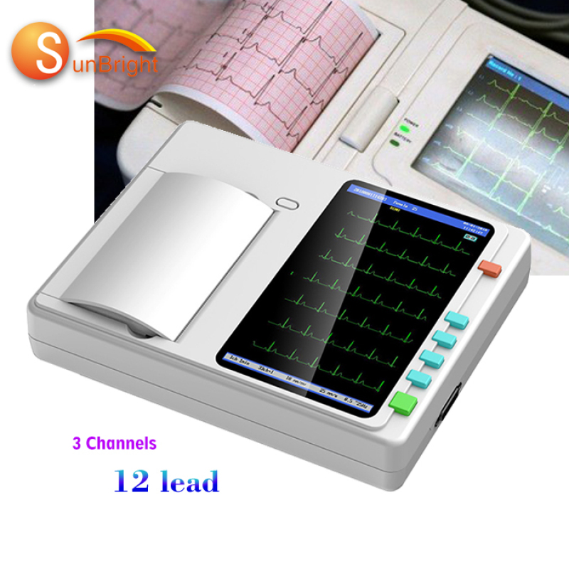 ad alte prestazioni medico diagnostico portatile holter prezzo ospedale 6 canali 12 piombo ecg
