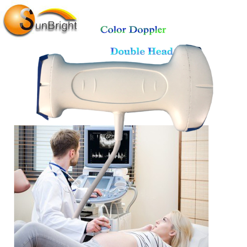 핸드헬드 초음파 휴대용 도플러 더블 헤드 프로브 기계