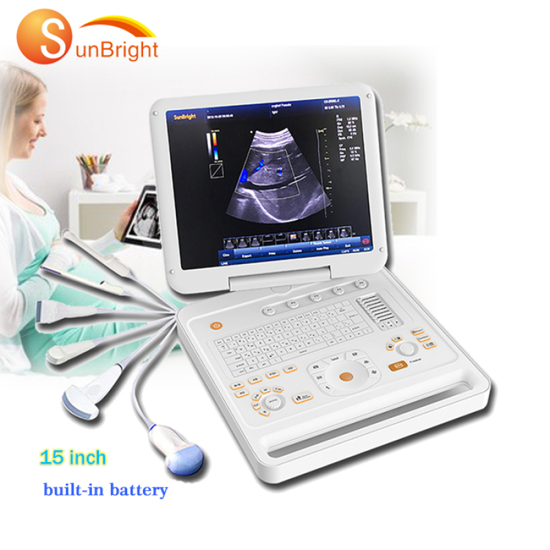 Newest Color Doppler Portable 3D OB GYN Diagnostic Doppler Ultrasound SUN-906A
