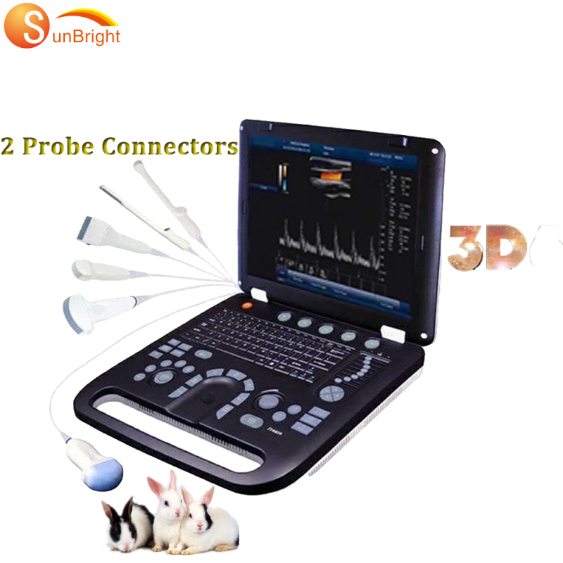 Horse scan portable veterinary ultrasound high end color doppler