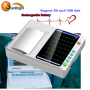 Easy ECG Tragbares 6-Kanal-EKG-Monitor-Gerät für die Herzfrequenz
