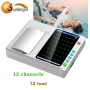 Best wholesale cheap ecg channel Electrocardiogram 3 channel touch screen ecg machine