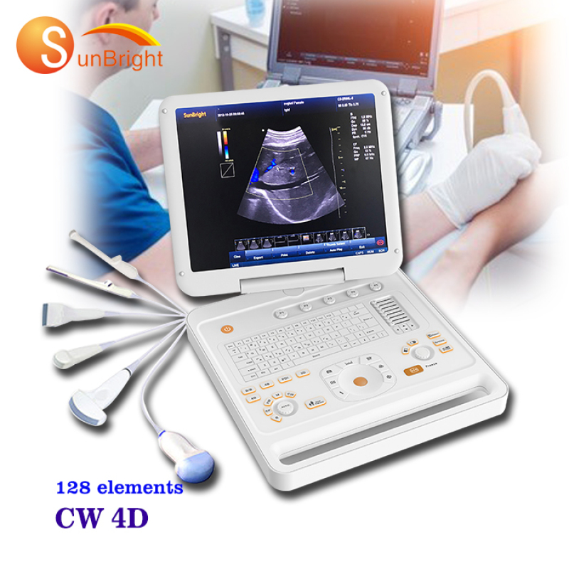 bester Verkauf erweiterte hochdigitale 3D 4D-Farbdoppler-Ultraschallmaschine für die Veterinärmedizin
