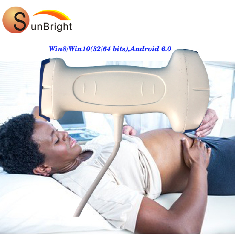 새로운 무선 USB 선형 프로브 와이어 볼록 프로브 도플러 더블 헤드 초음파 장치