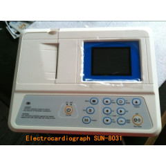 Touch screen 3 Channel Digital handheld electrocardiogram price Machine with interpretation
