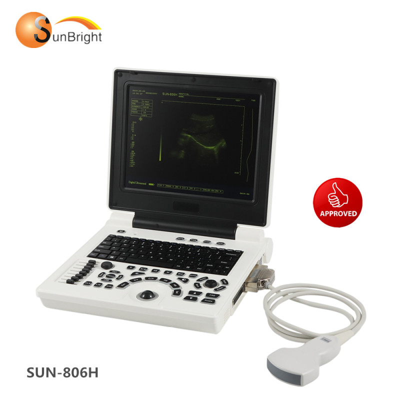 Portable black and white ultrasound 12.1