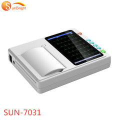 Top quality SUN-7031 ecg ekg machine with good price