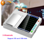 Quality Cheap price Medical heart monitoring system portable cardiograph device Digital 3-Channel ECG
