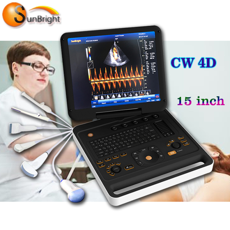 عالية الجودة 4D الطبية usg دوبلر الماسح الضوئي بالموجات فوق الصوتية الملونة