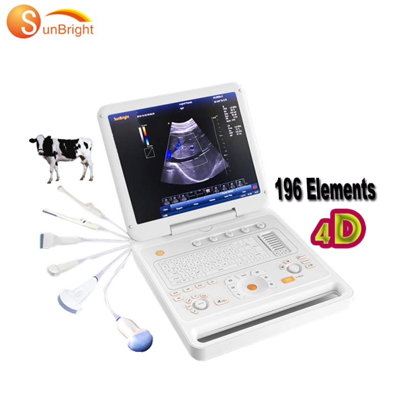 Cheapest color doppler vet ultrasound dog cat use color doppler
