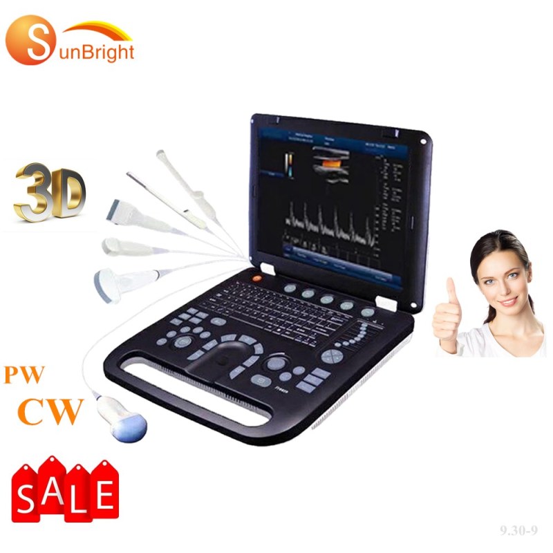 Scanner ultrasons portable laptop wireless 3D contec bovins grossesse prix ultrasons