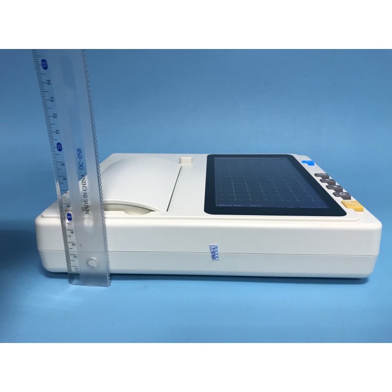 Factory Price Portable ECG electrocardiogram machine 6 channel touch screen ECG Monitor SUN-7062 electrocardiogram EKG