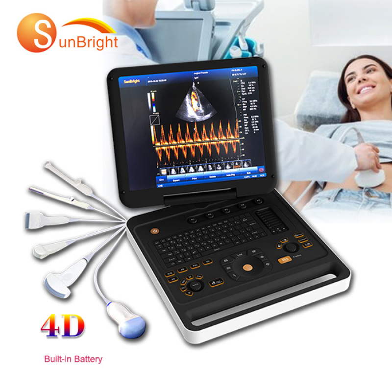 SUN-906C جهاز الموجات فوق الصوتية المحمولة الماسح الضوئي الدورية شاشة كمبيوتر محمول بالموجات فوق الصوتية