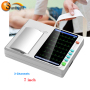 Machine ECG clinique portable à 6 canaux de haute qualité la plus vendue