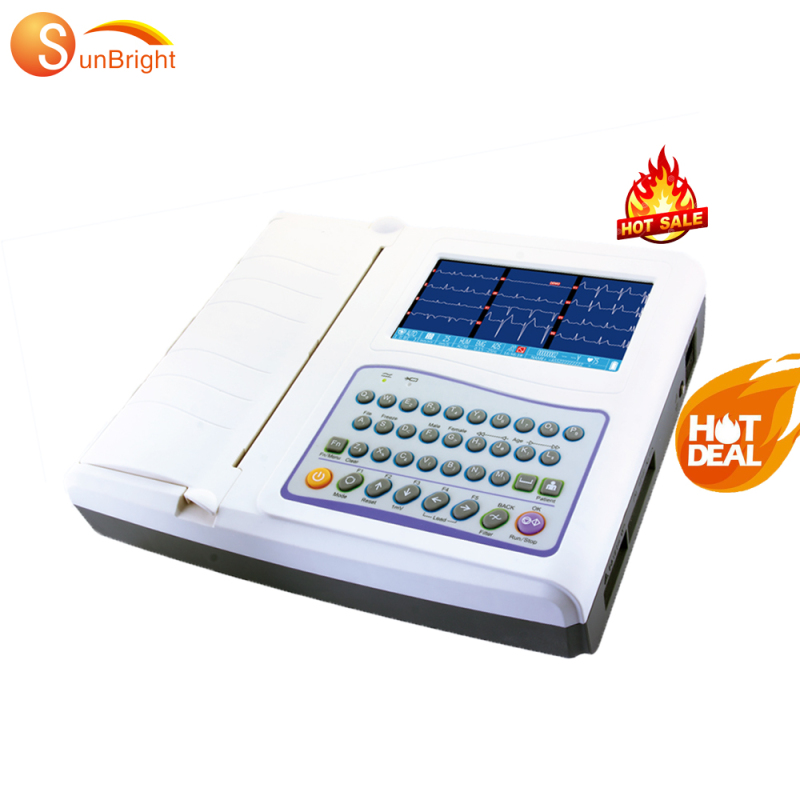 máquina de ecg con precio de interpretación tipo de 12 canales