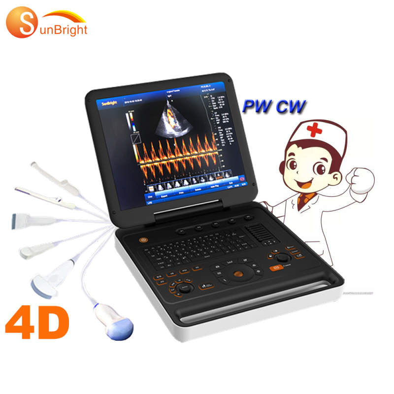 Image quality high for affordable color doppler scan 4D buy ultrasound machine