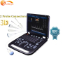 Doppler color Cardiac 3D 4D Echocardiography laptop ultrasound machine