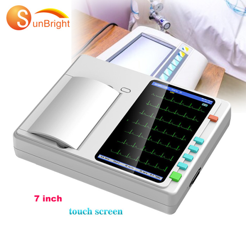 Newest cheap price of ECG machine 12 lead 3 channel ECG