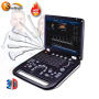 Portable 15 inch LED urology color doppler abdominal ultrasound SUN-906A 3D software
