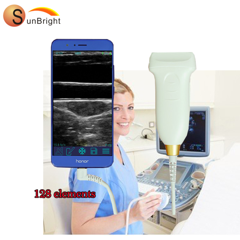 Medical Handheld Color Doppler USB Linear mini ultrasound probe