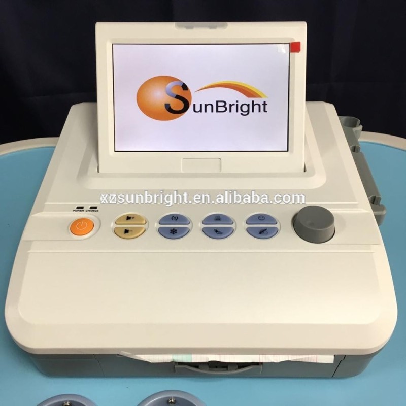 Фетальний монітор з сигналізацією серцевого ритму плода