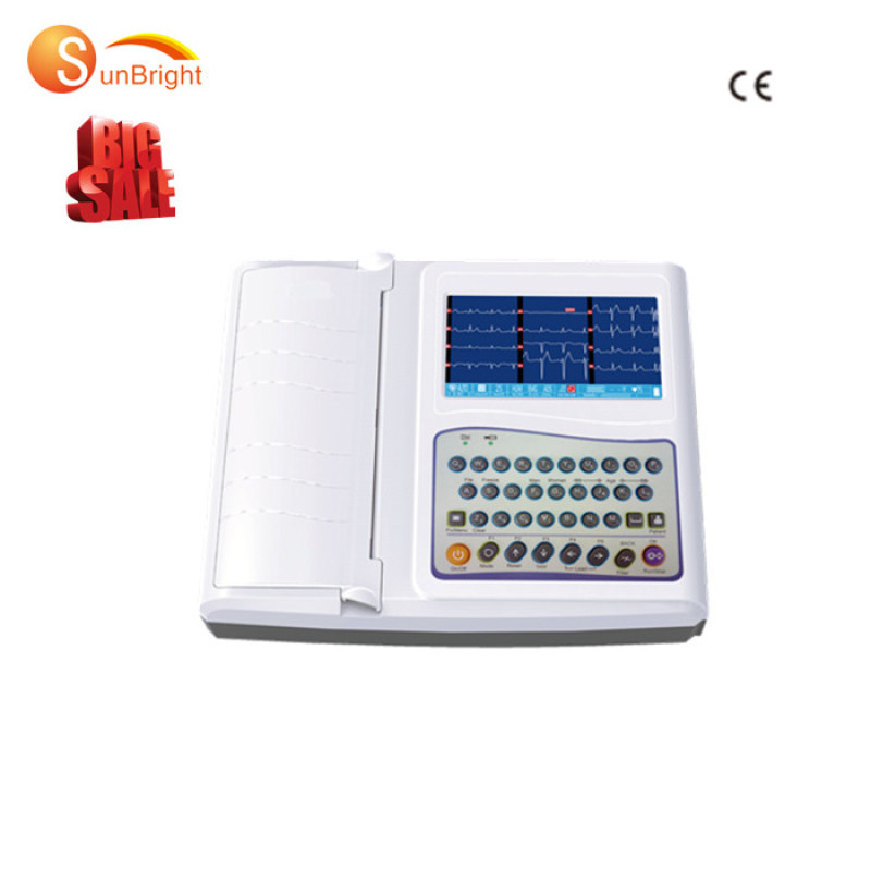 Newest cheap price of ECG machine 12 lead 12 channel ecg machine electrocardiograph