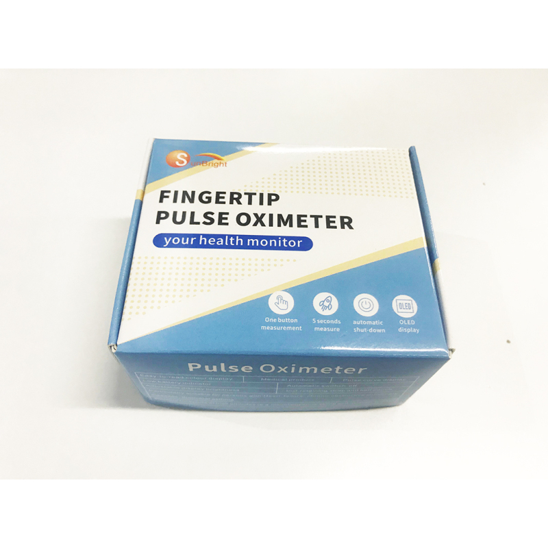 Portable hospital full digital new upgraded high intensity handheld finger blood oxygen monitor machine