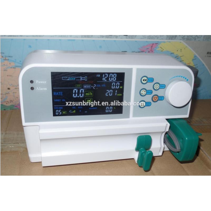 High end remote control function portable baxter syringe pump