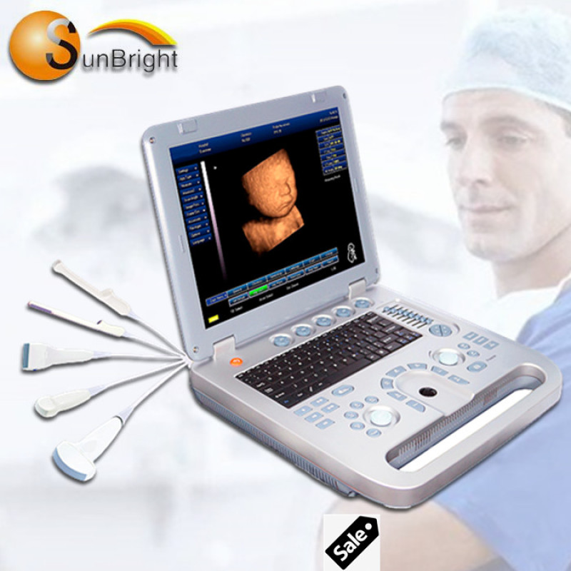 최고의 가격 휴대용 초음파 기계 병원 사용 근육 선형 프로브 초음파 스캐너