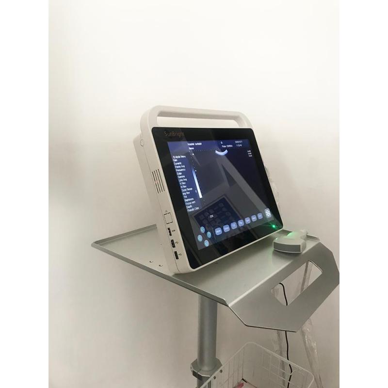 High Resolution LED 15 Inch Touch Screen Ultrasound Device Echocardiography potable ultrasound scanner Wireless