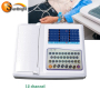 high resolution portable 12 channel medical ecg ekg medical test heart machine