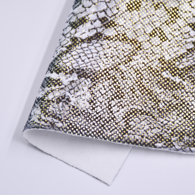 Cheap 0.8Mm Comfort Backing Woven Surface Print Synthetic Stamping Digital Suede Fabric For Shoes Hat