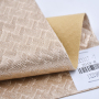 Wave Pattern Embossed PU Synthetic Leather for women bag
