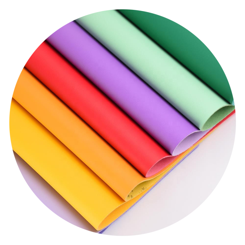 Multicolor shoes artificial pu synthetic leather material for sports shoe