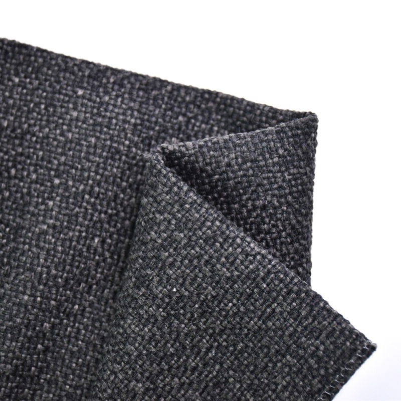 Wholesale Custom Designed Sofa Fabric Price Per Meter Polyester Linen Yarn-dyed Fabric For Upholstery Sofa