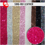Factory Price Multicolor Pu Fashion Leather