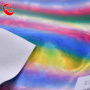 China Supplier Rainbow color PU Patent Leather Stripes for shoes