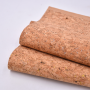 Low Moq Stock Portugal Real Wood Design Printing Cork Fabric Eco-Friendly Textile Pu  Leather Textile For Bag Wallet