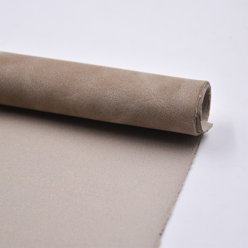 Very Popular Wenzhou Brushed Design Brown Nubuck PU Leather Shoes Suede fabric For shoes HOT raw material  in south America