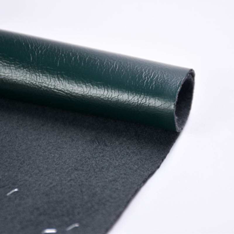 Multicolored fabric vinyl faux leather customized 1.2mm pu leather for bags tote
