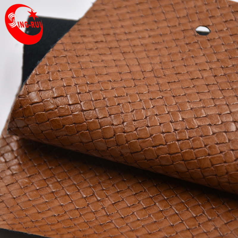 0.9mm Thick Synthetic Leather Leather Material For Shoe