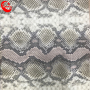 China Supplier High Quality PU Snake Grain Shoe Leather
