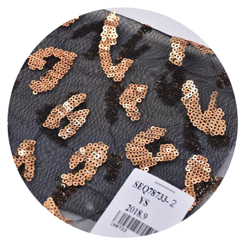 Good Price Tulle Sparkly Party Embroidery Sequined Mesh Fabrics Knitted Net Lace Tulle Bling Fish Scale Fabric For Dress Sale