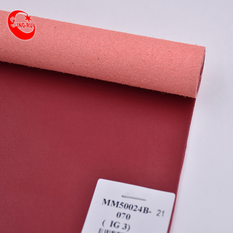 Soft microfiber PU leather for shoes